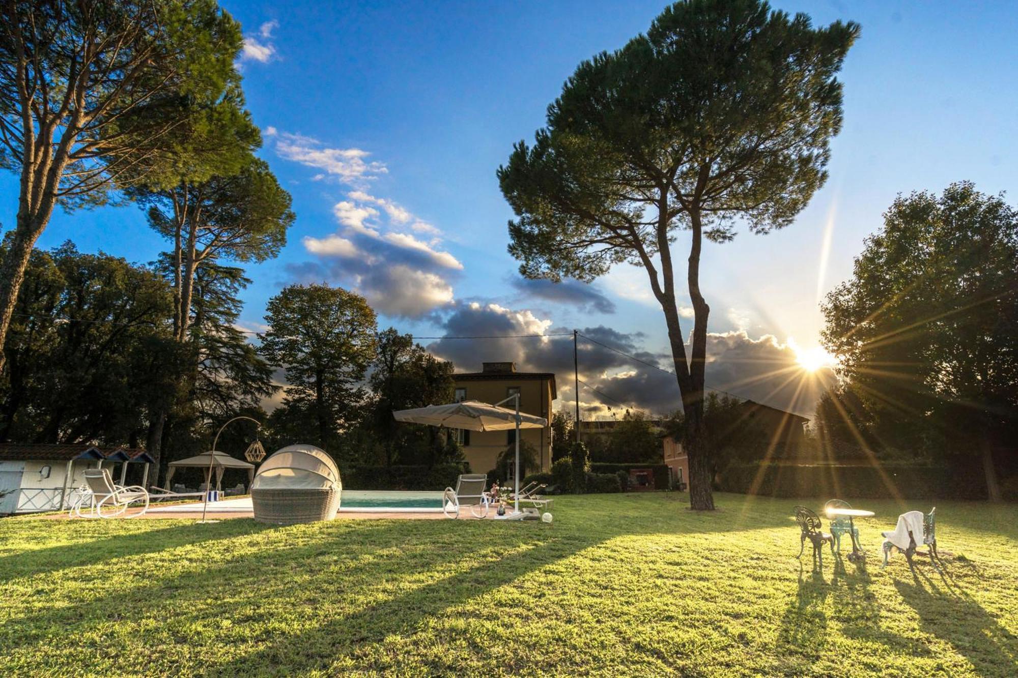 Villa Ines Charme Near Lucca Altopascio Exterior foto